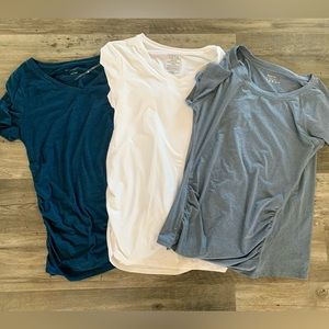 3-pack Maternity tees, size L
